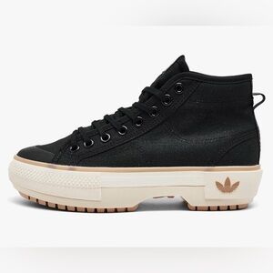 ADIDAS || Women's Nizza Trek Black Magic Beige Sneakers. Sz. 7.5